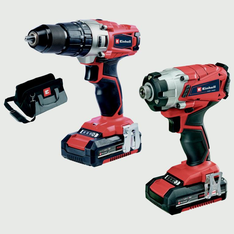 Einhell PXC 18V Drill Kit - (Combi Drill + Impact Driver)