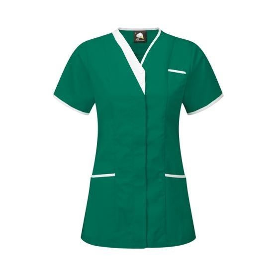 Orn Tonia Tunic Bottle/White - Size 10