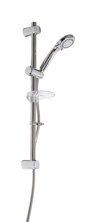 Croydex Amalfi 3 Function Shower Set - Chrome