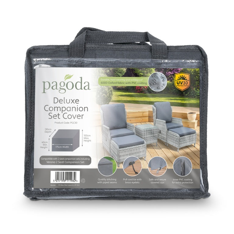 Pagoda Deluxe Companion Set Cover - 175 x 100 x 130cm