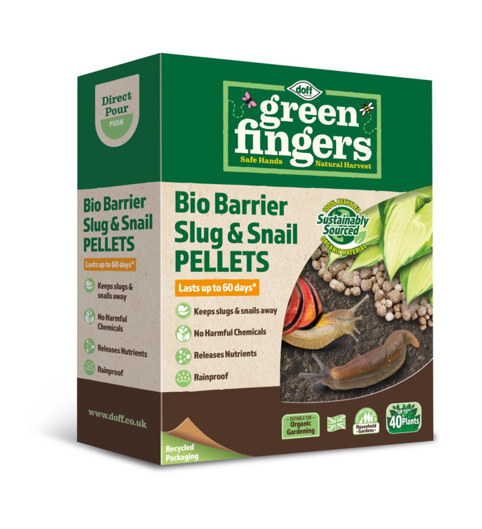GREEN FINGERS Bio Barrier Slug & Snail Pellets - 500g