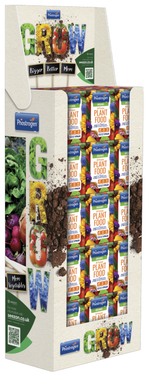 Phostrogen All Purpose Organic Plant Food - Display Unit of 48