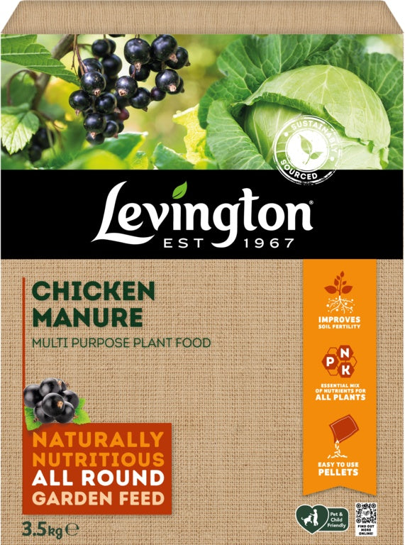 Levington Chicken Manure - 3.5kg