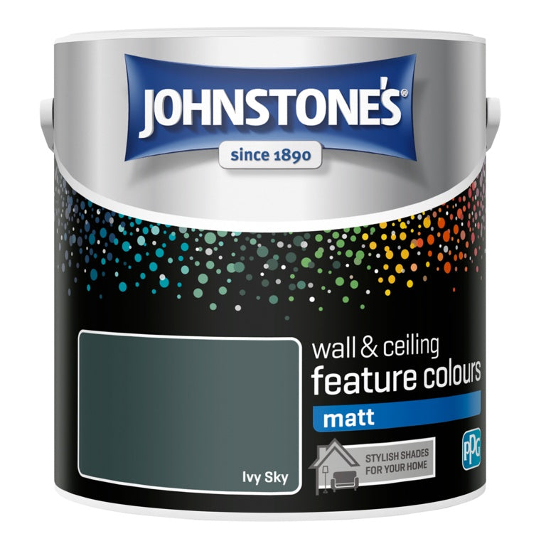 Johnstone's Feature Wall Matt 2.5L - Ivy Sky
