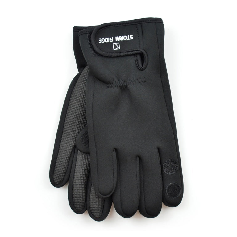 Storm Ridge Adult Neoprene Gloves - Black