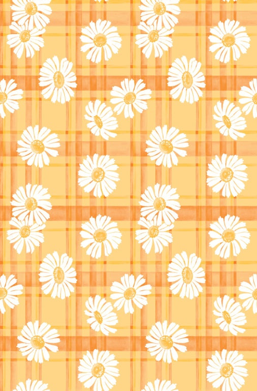 d-c-fix® Manhattan Tablecloth - Orange - 20m Roll x 140cm