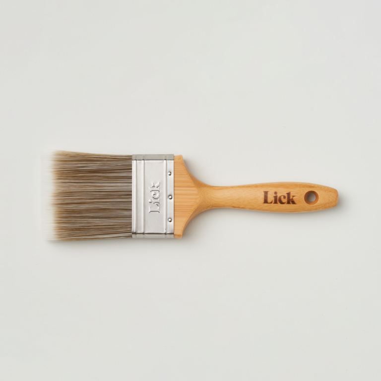 LickTools Eco Bamboo Handle Flat Brush - 3"