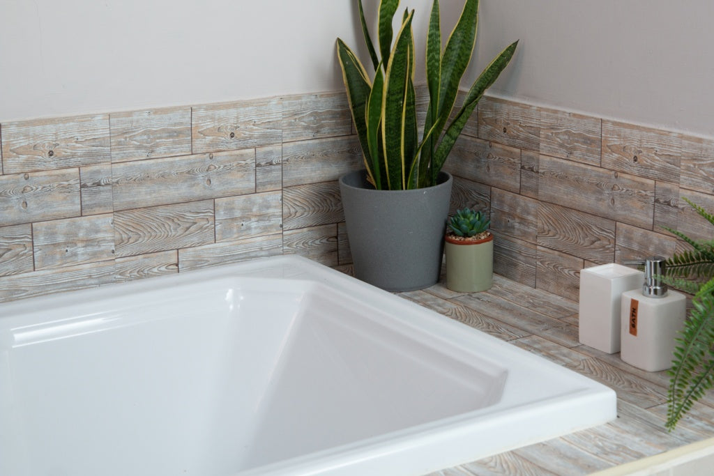 d-c-fix® Self Adhesive Wall Tiles 6 Piece - 0.53sq Rustic Oak