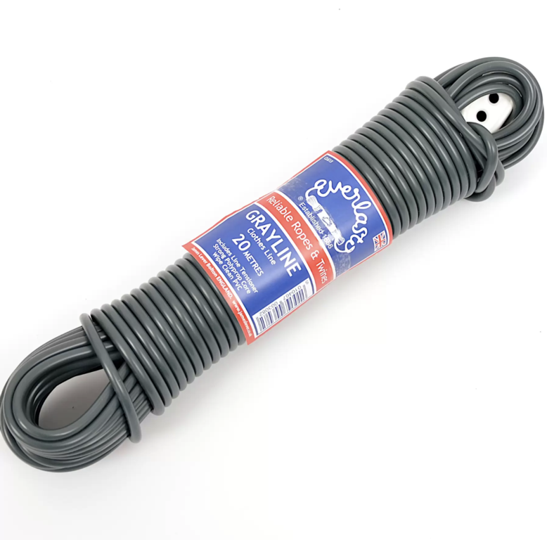 Everlasto Grayline PVC Clothes Line - 20m