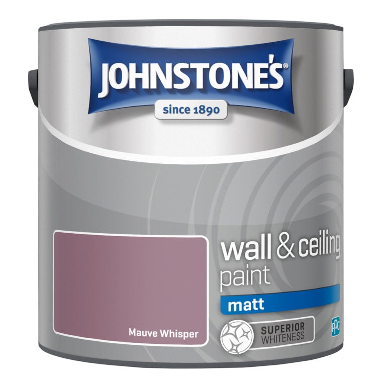 Johnstone's Wall & Ceiling Matt 2.5L - Mauve Whisper