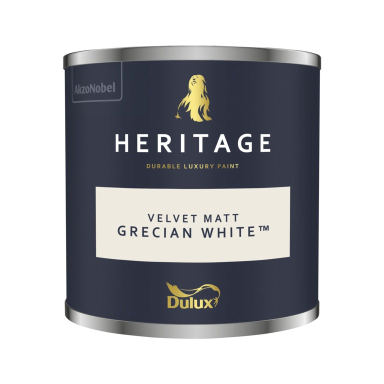Dulux Heritage Tester 125ml - Grecian White