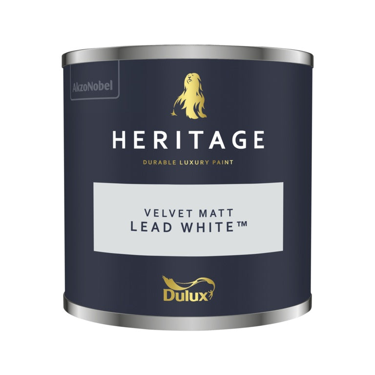 Dulux Heritage Tester 125ml - Lead White