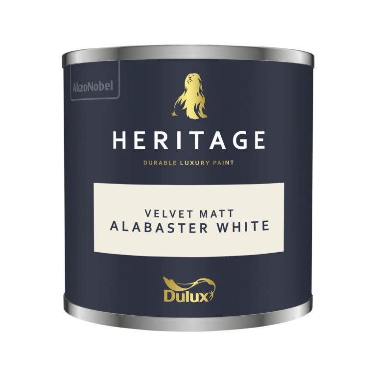 Dulux Heritage Tester 125ml - Alabaster White