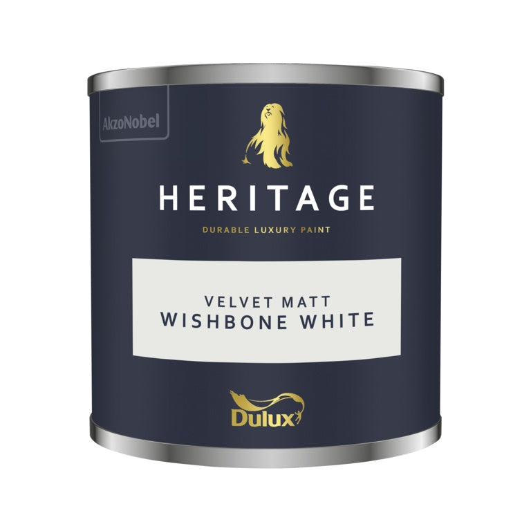Dulux Heritage Tester 125ml - Wishbone White