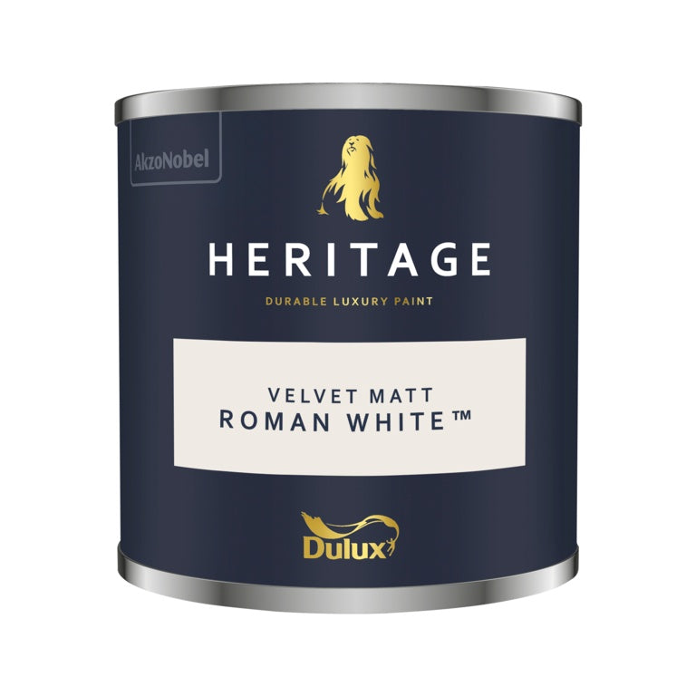 Dulux Heritage Tester 125ml - Roman White