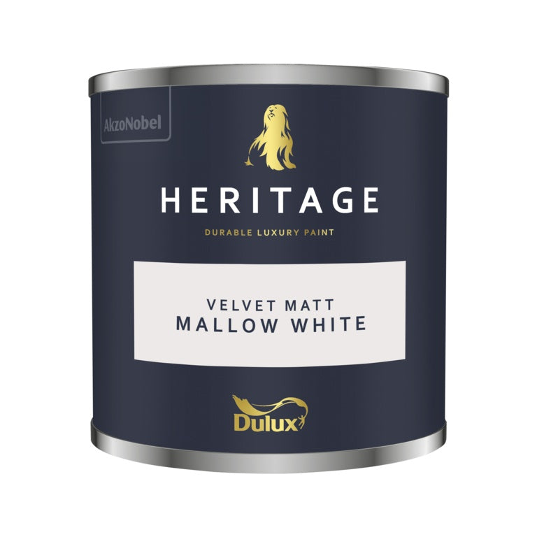 Dulux Heritage Tester 125ml - Mallow White