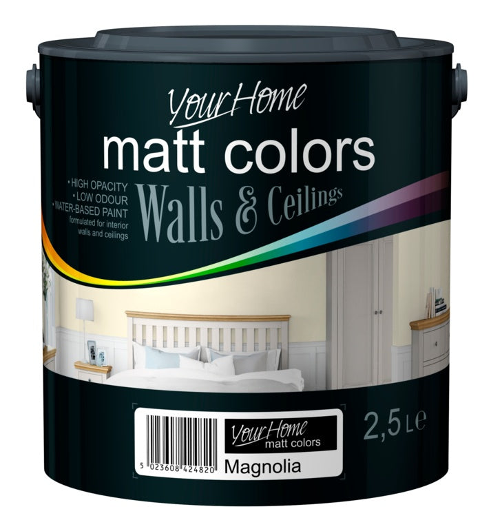 Your Home Matt Emulsion 2.5L - Magnolia