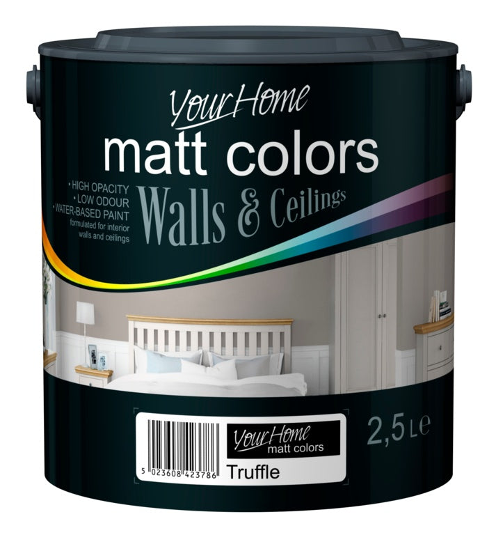 Your Home Matt Emulsion 2.5L - Truffle