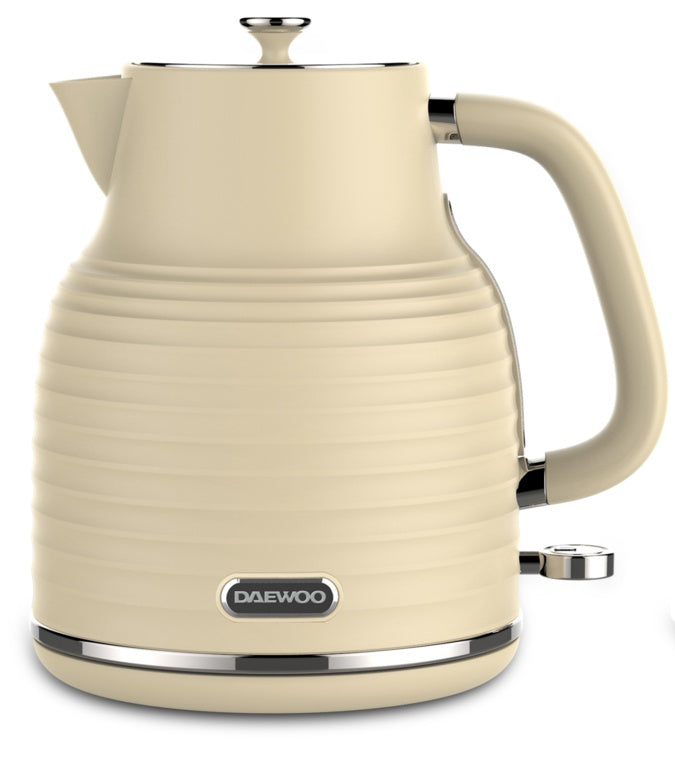 Daewoo Sienna 1.7L Jug Kettle 3kw - Cream