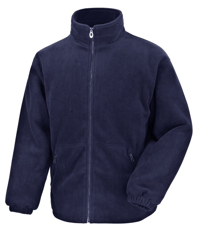 Pencarrie Quilted Fleece Navy Jacket - XL