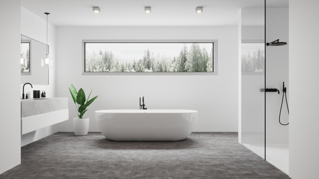 Craftsman SPC Flooring 305mm x 610mm - Gotham Grey 2.22m2