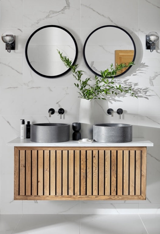 Johnson Tiles Glide White Carrara Multi Purpose Tile - 600 x 300mm x 1.26m2