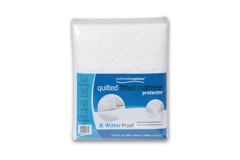 Ottoman Waterproof Mattress Protector - 3/4 Bed Size