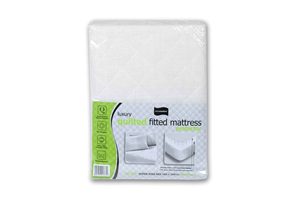 Ottoman Quilted Mattress Protector - Super King