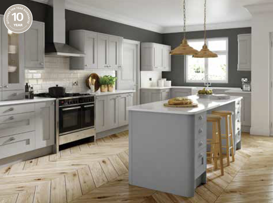 LochAnna Grained Kitchen Straight Option