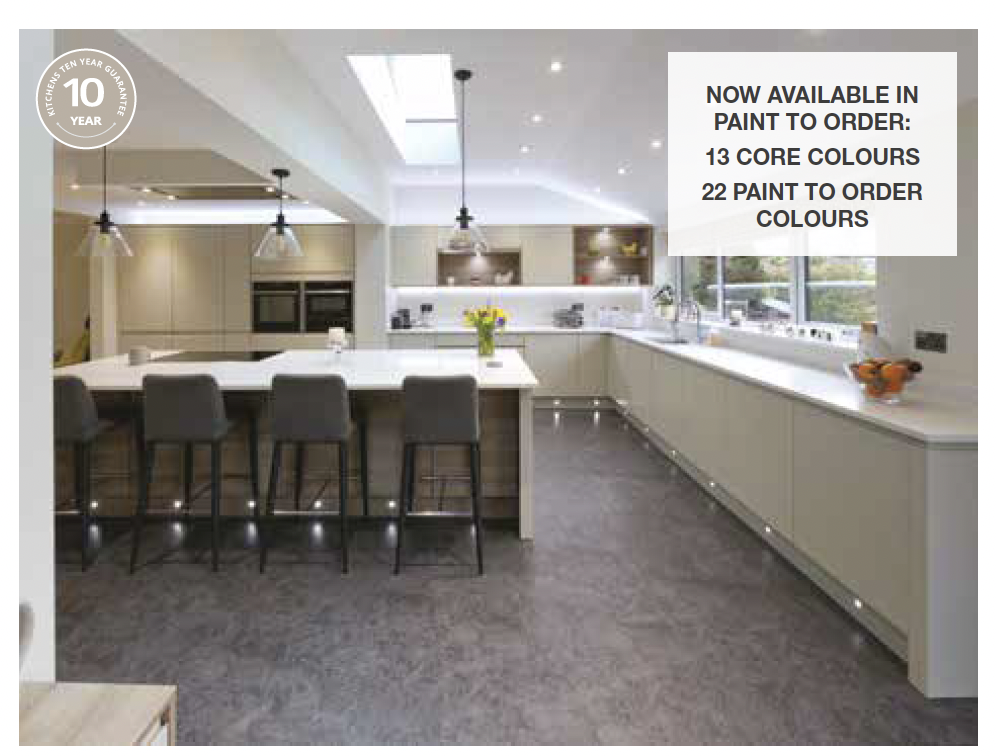 LochAnna Profile Matt Kitchen L-Shaped Option