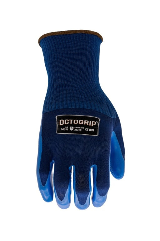Octogrip 13g Breathable Heavy Duty Glove With Latex Palm - Large