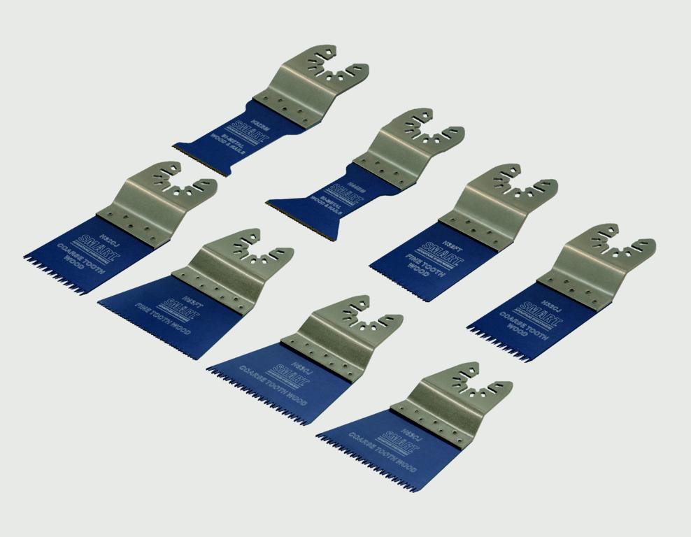 Smart Multi Tool Blade Set - 8 Piece