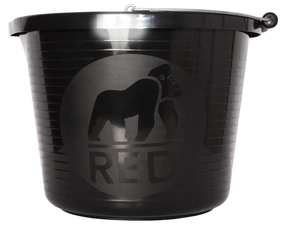 Red Gorilla Premium Bucket 15L - Black