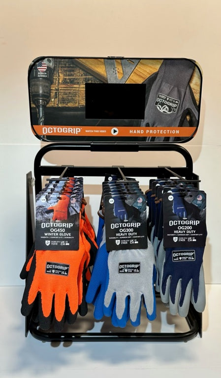 Octogrip Latex Palm Gloves - CDU