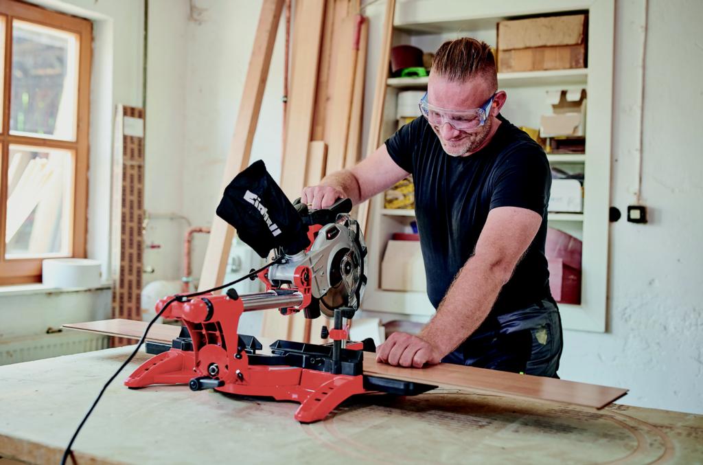 Einhell Double Bevel Sliding Mitre Saw 210 - 1800w