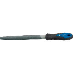 Draper Soft Grip Engineers Half Round File - 200mm
