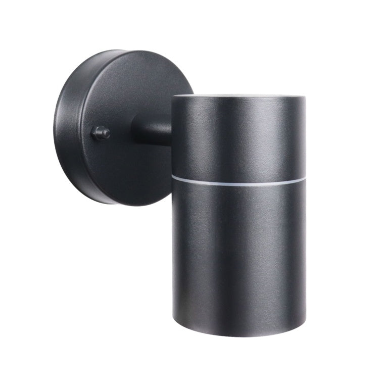 Extrastar Outdoor Down Single Wall Light - Black