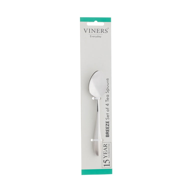 Viners Everyday Breeze Tea Spoon Set - Pack 4