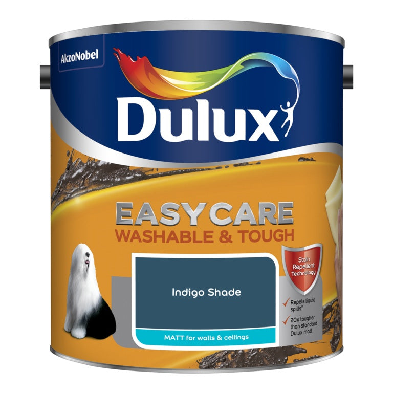 Dulux Easycare Washable & Tough Matt 2.5L - Indigo Shade