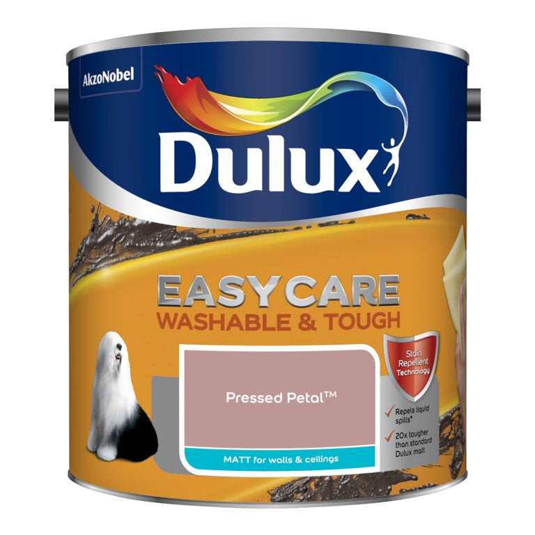 Dulux Easycare Washable & Tough Matt 2.5L - Pressed Petal