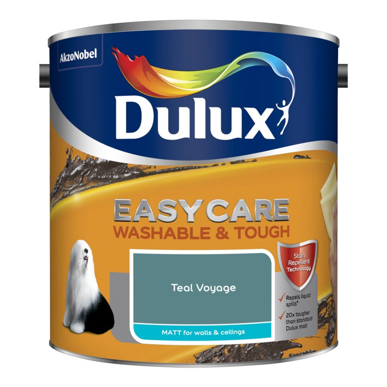 Dulux Easycare Washable & Tough Matt 2.5L - Teal Voyage
