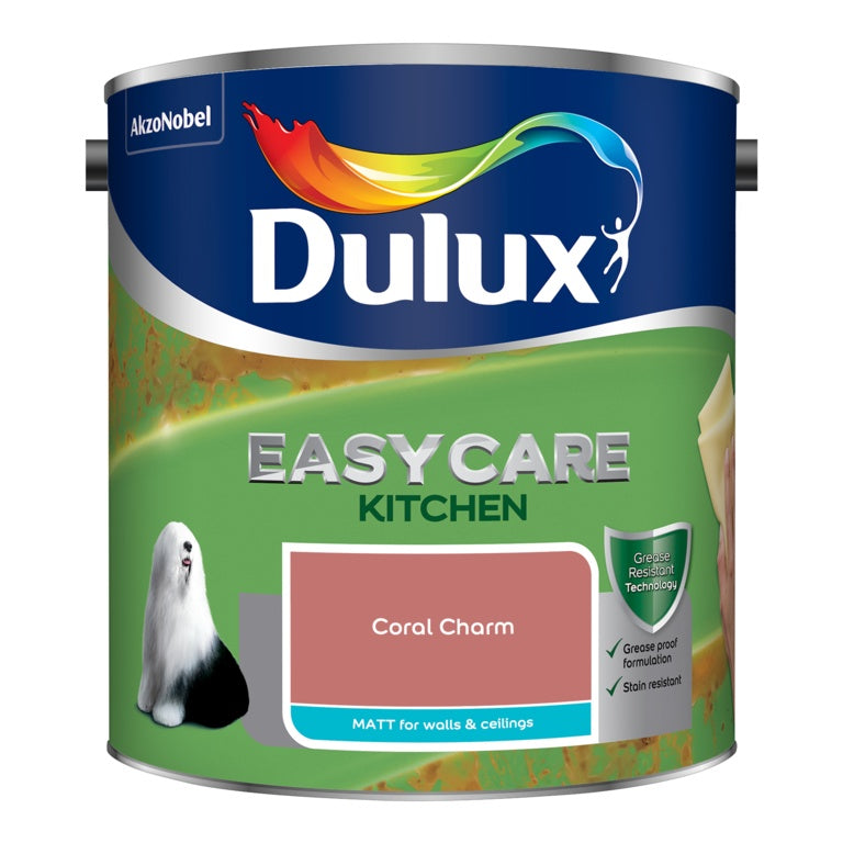 Dulux Easycare Kitchen Matt 2.5L - Coral Charm