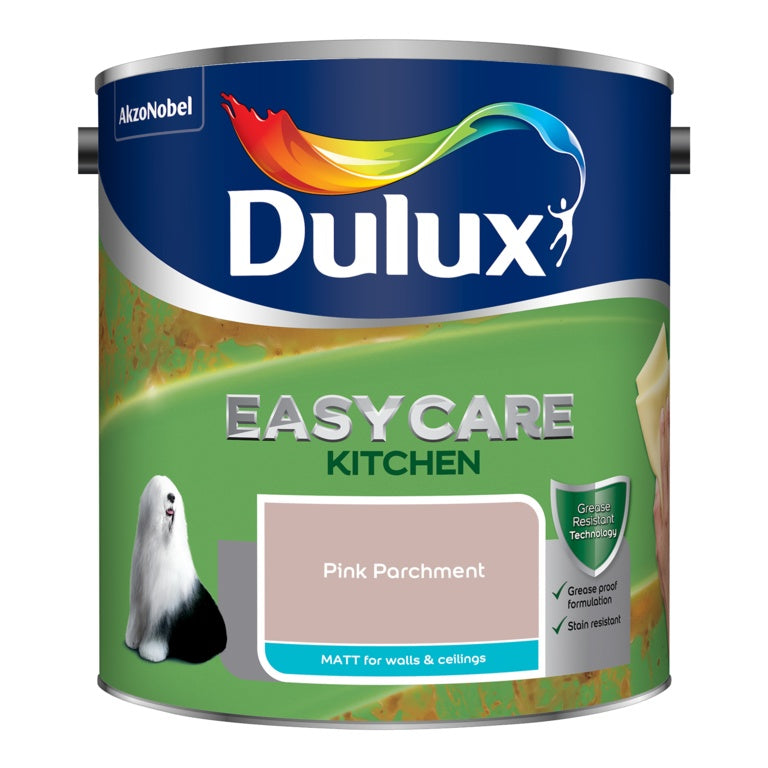Dulux Easycare Kitchen Matt 2.5L - Pink Parchment