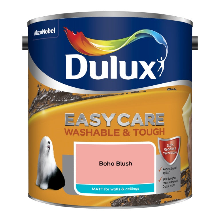 Dulux Easycare Washable & Tough Matt 2.5L - Boho Blush