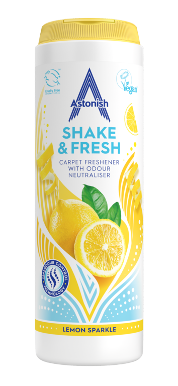 Astonish Shake & Fresh 400gm - Lemon Sparkle