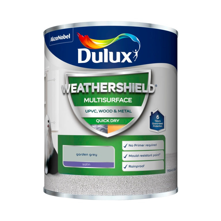 Dulux Weathershield Multi Surface 750ml - Gallant Grey