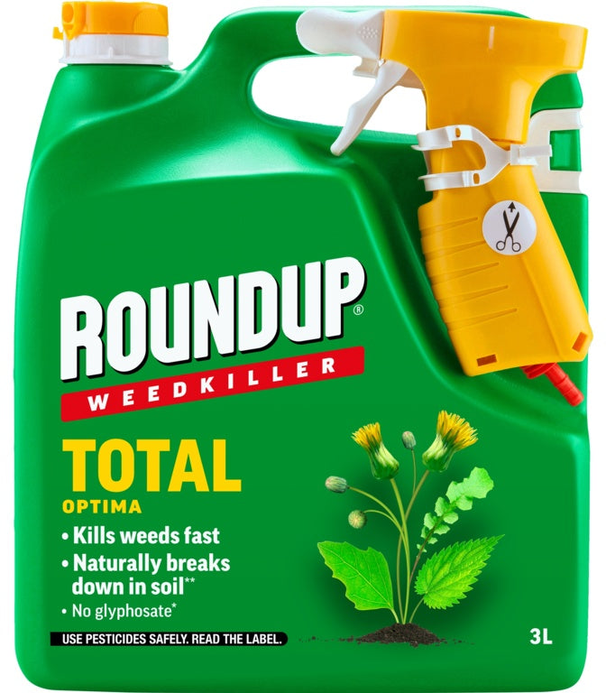 Roundup Total Optima Weedkiller - 3L RTU
