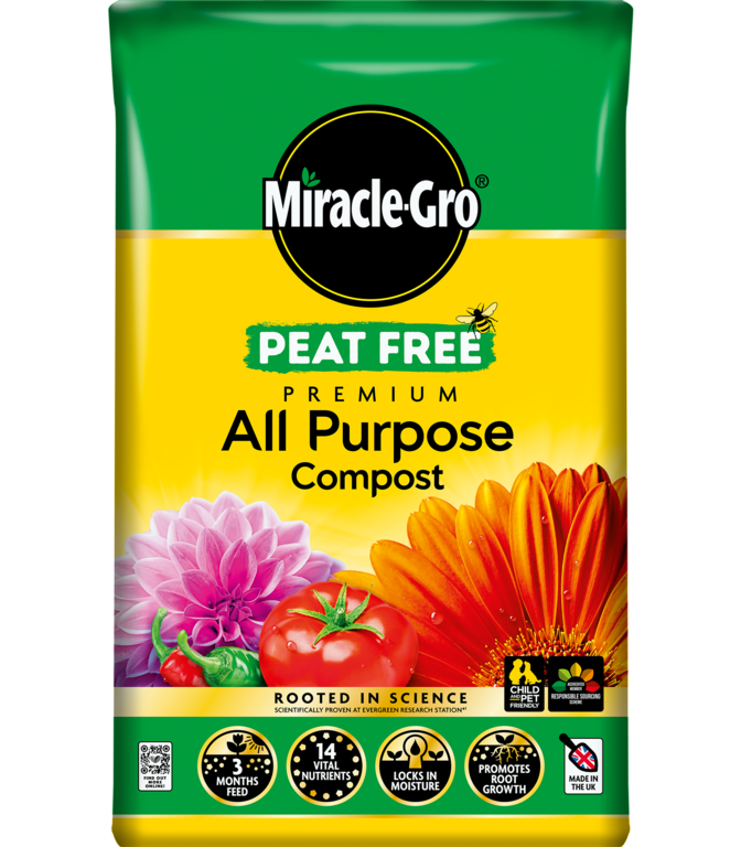Miracle-Gro® All Purpose Peat Free Compost - 50L