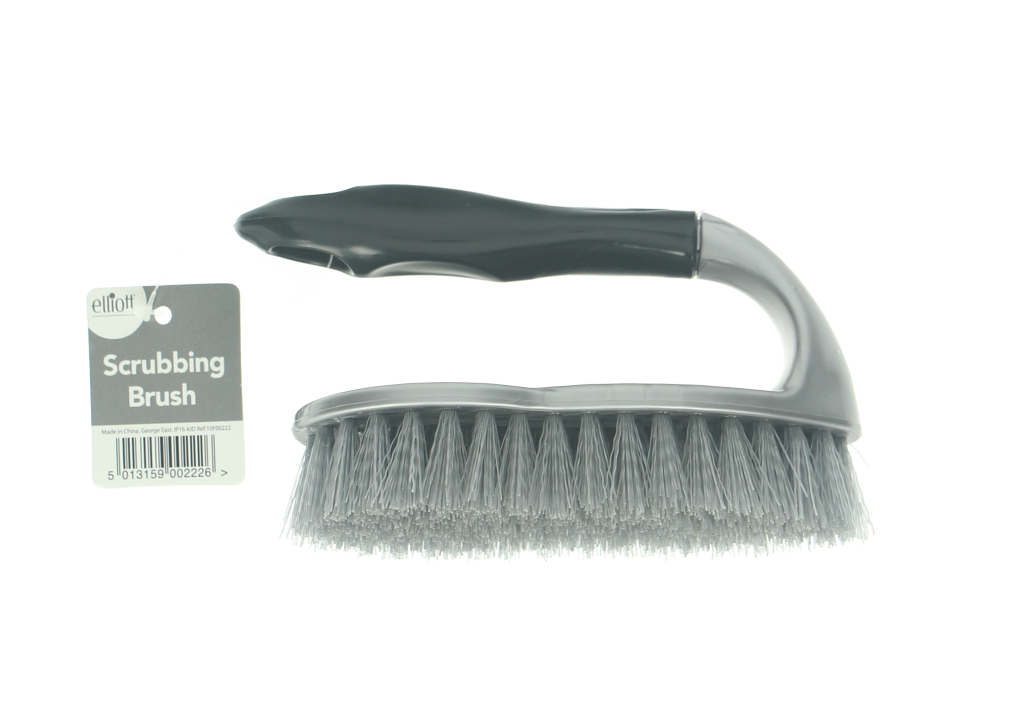 Elliott Scrubbing Brush With Grip Handle