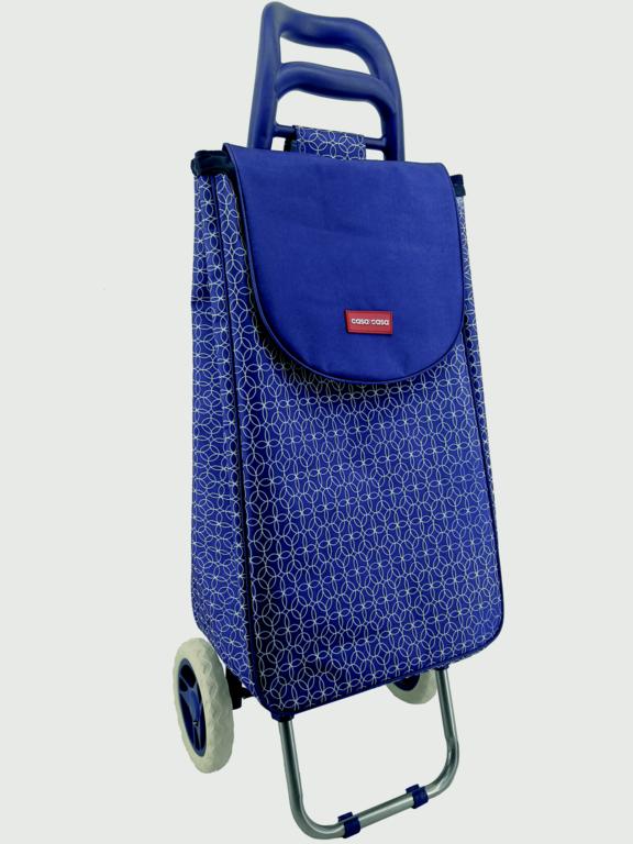 Casa & Casa 2 Wheel Shopping Trolley - Geometric